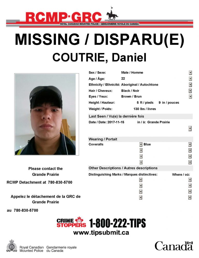 UPDATED: Man missing from Grande Prairie for a week located