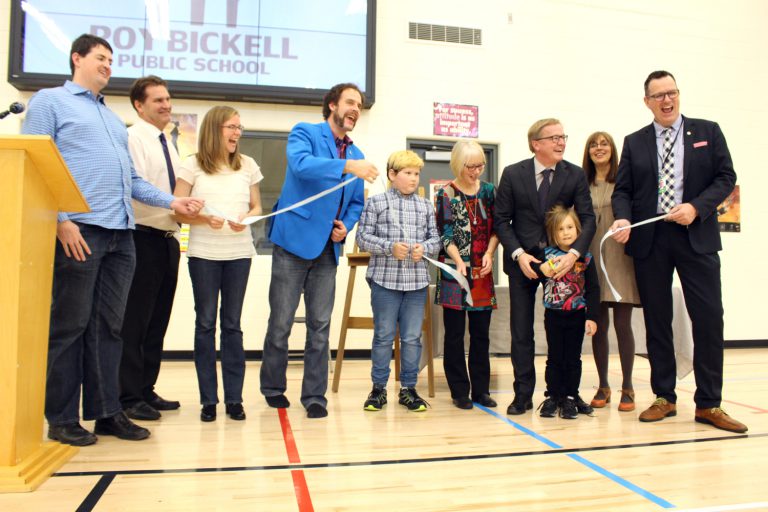 Spirit of Roy Bickell celebrated at school opening
