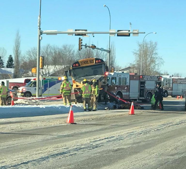 UPDATE: RCMP investigating Catholic school bus crash