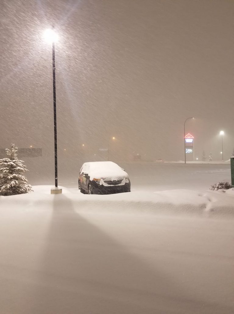 Snowfall warning issued for Fairview, Peace River region