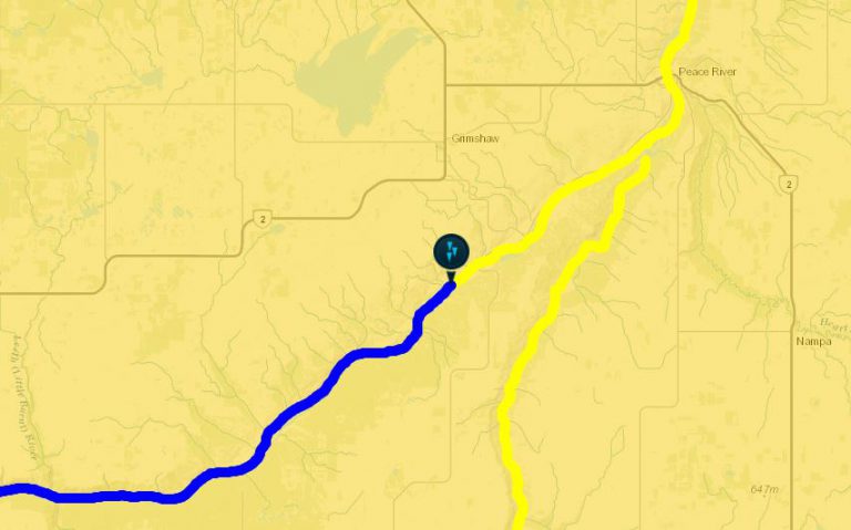 River Breakup Advisory issued for Peace River