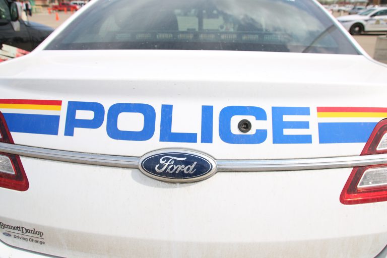 Police cruiser rammed during stolen vehicle investigation
