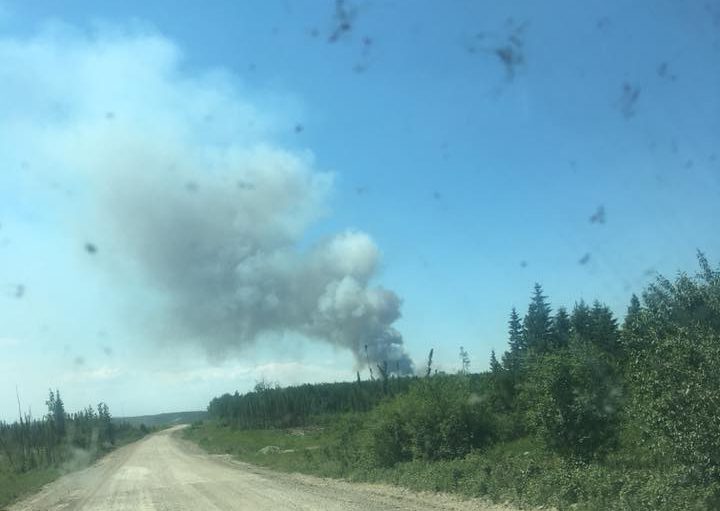 UPDATE: Crews fighting wildfire near Musreau Lake