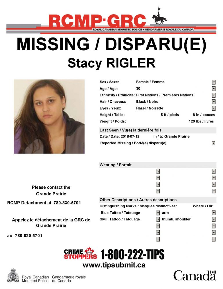 RCMP looking for missing woman
