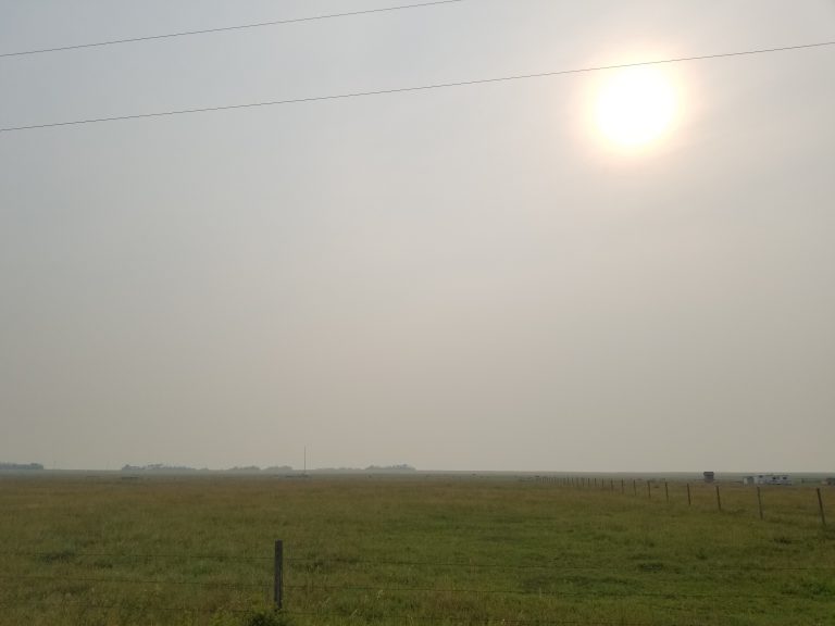 Wildfire smoke continues to impact Grande Prairie air quality