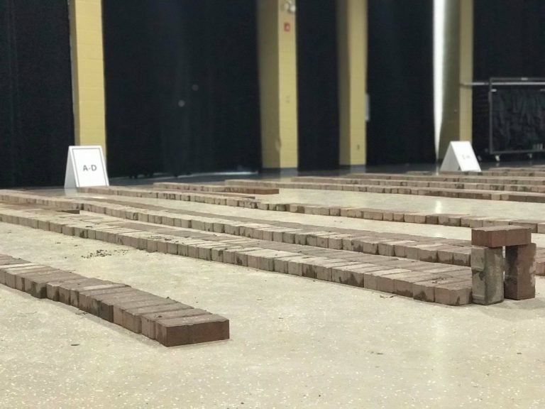 Canada Games Arena brick pick up extended