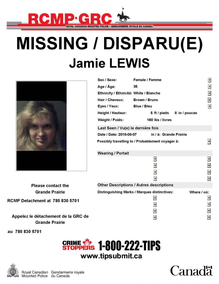 UPDATE: Missing woman last seen in Grande Prairie located