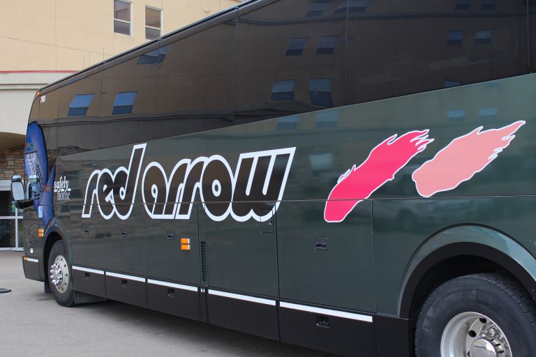 Red Arrow helping service area after Greyhound’s departure