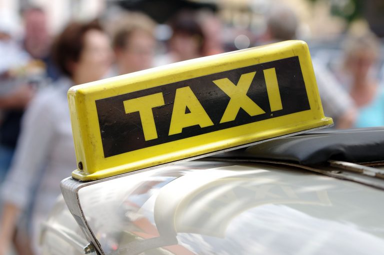 Local taxis undergoing fall inspections