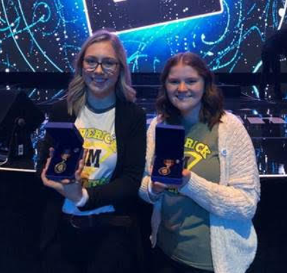 Two local high schoolers honoured at WE Day