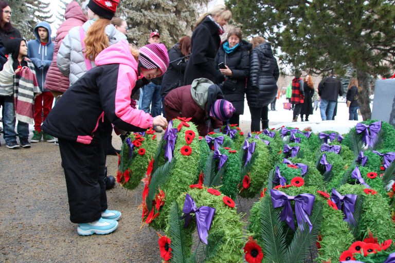 Education urged as Grande Prairie remembers