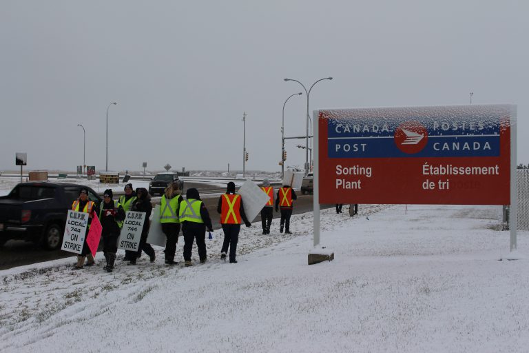 Grande Prairie postal workers walk off the job