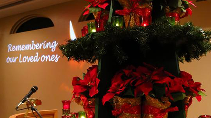 Candlelight service to help people deal with loss around the holidays