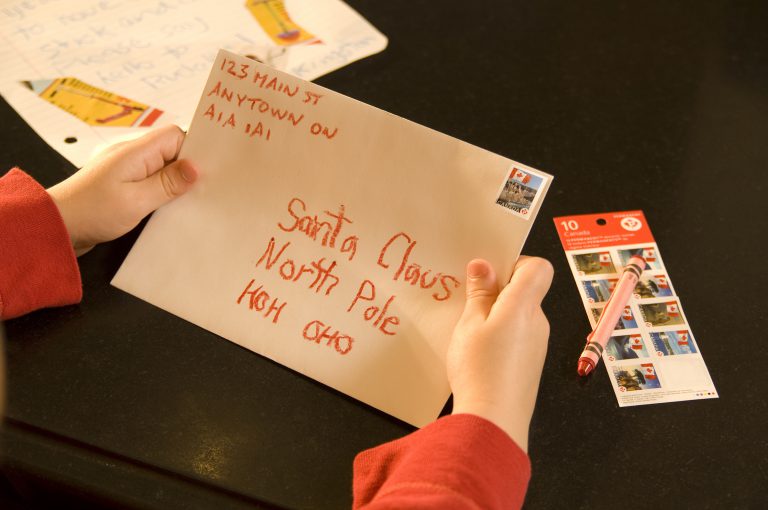 Postal elves collecting letters to Santa until December 10th