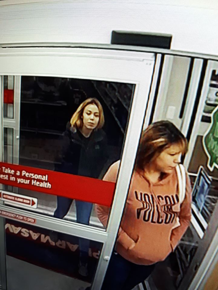 Suspected shoplifters sought