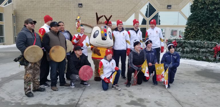 Canada Games torch makes Grande Prairie stop