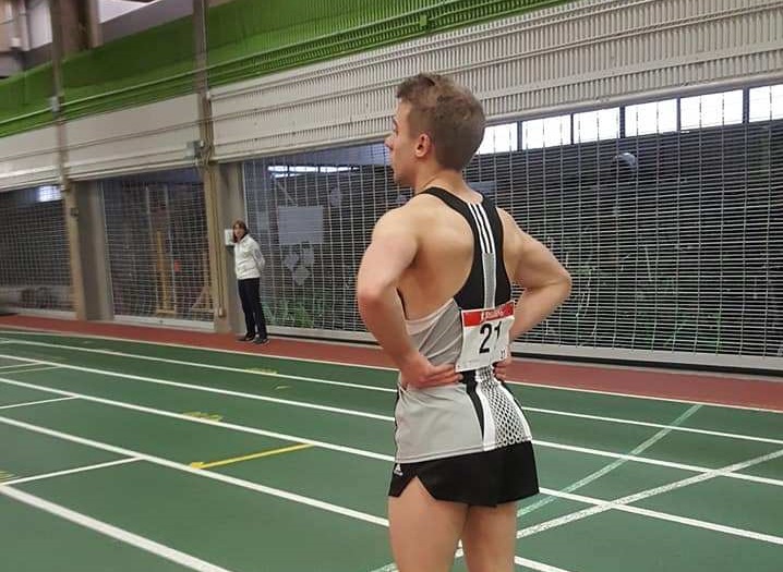 Record-breaking weekend for GPRC men’s indoor track team