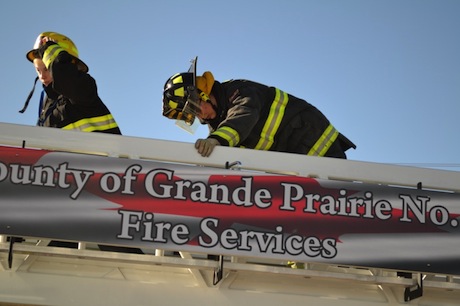 House near Elmworth goes up in flames