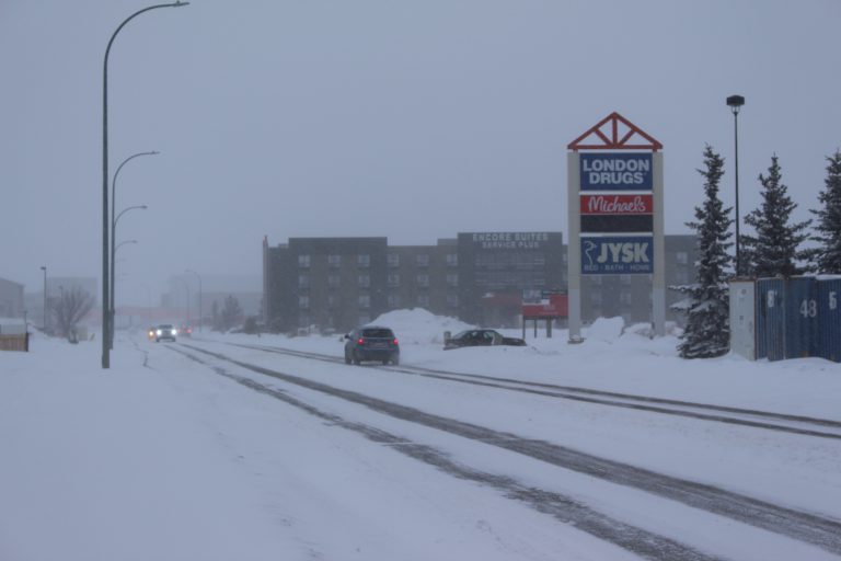 Snowfall warning in effect for Grande Prairie region