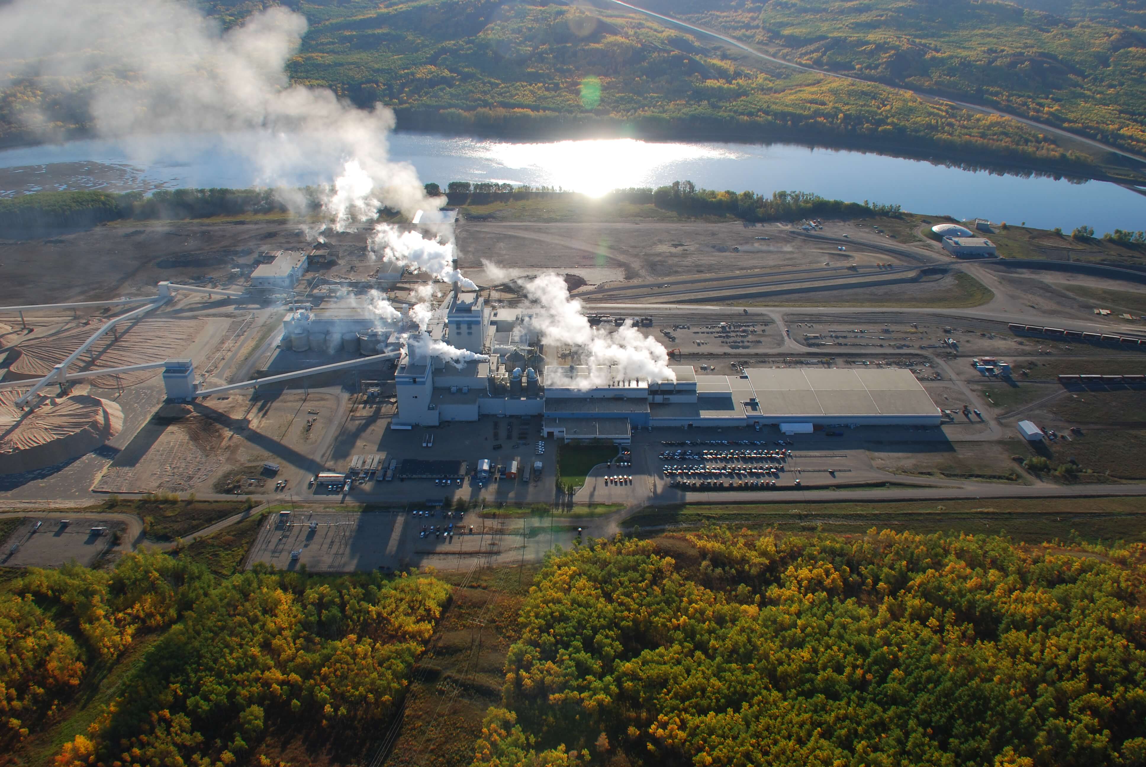 Mercer International's pulp mill in Peace River, (Supplied, Mercer International)