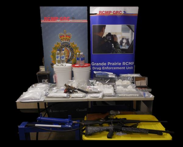 Massive drug bust in Grande Prairie and Wembley