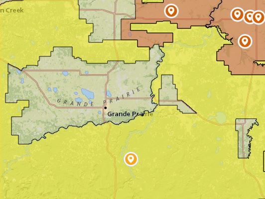 Fire advisory issued for Grande Prairie Forest Area