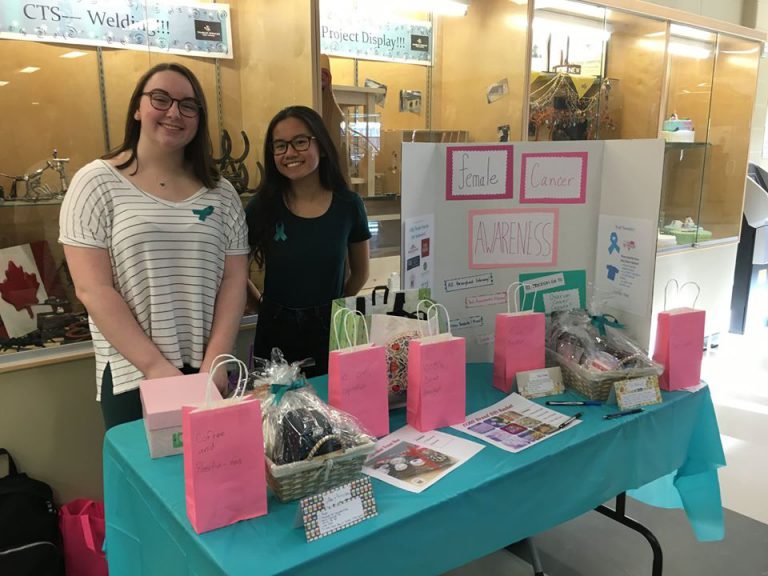 Teens raising awareness for ovarian cancer with 2nd annual fundraiser