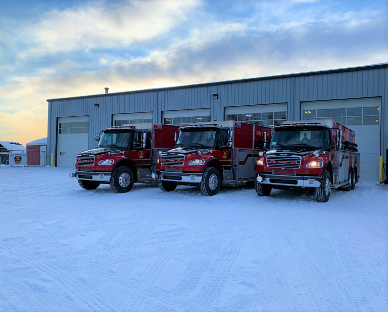 County Regional Fire Service receives three new water tender trucks