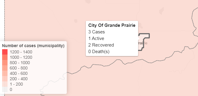 Two more active COVID-19 cases confirmed in Smoky River, three more recover