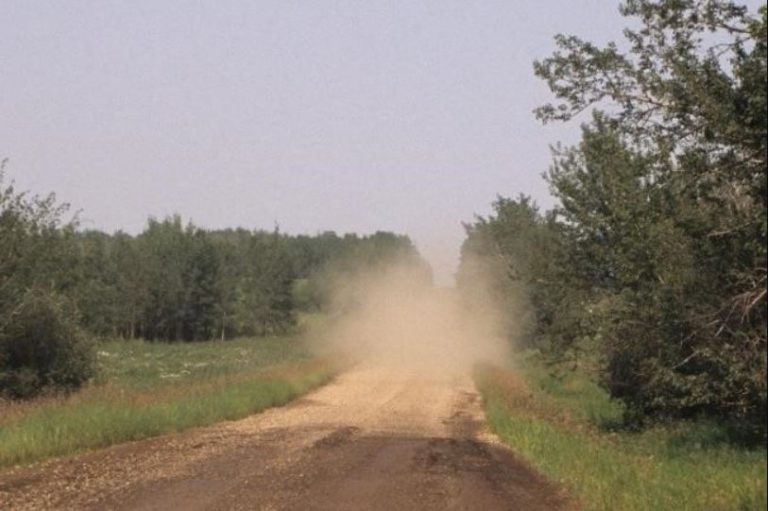 Applications for dust control on roads in the county closes at the end of April