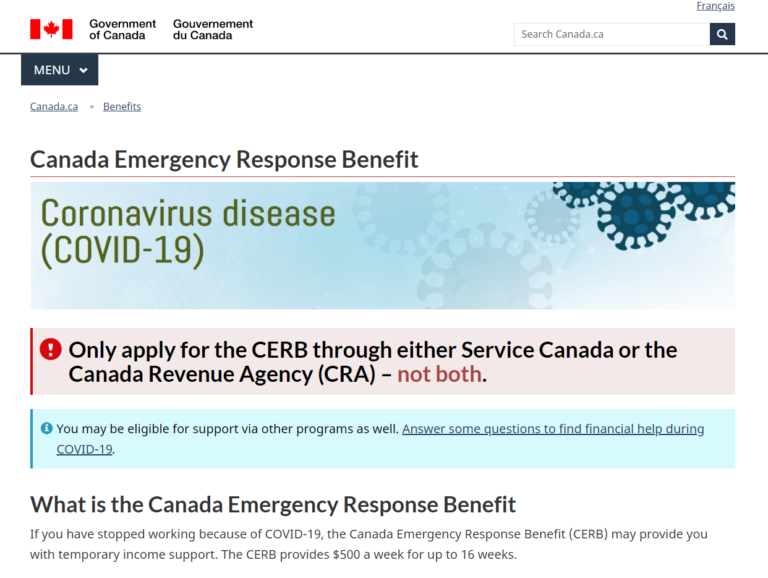 Canadians have sent in over 14 million applications for the CERB