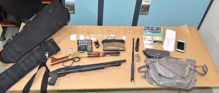 RCMP seizes drugs, weapons during traffic stop