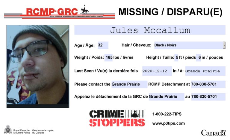 UPDATE: Missing Grande Prairie man found safe