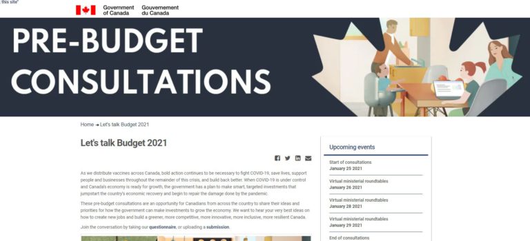 Deputy PM launches 2021 budget consultations