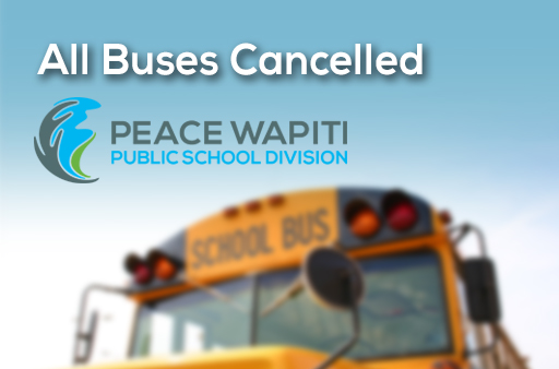 All Peace Wapiti school buses cancelled