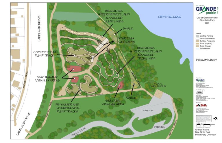 City asking for public input on Crystal Lake bike park
