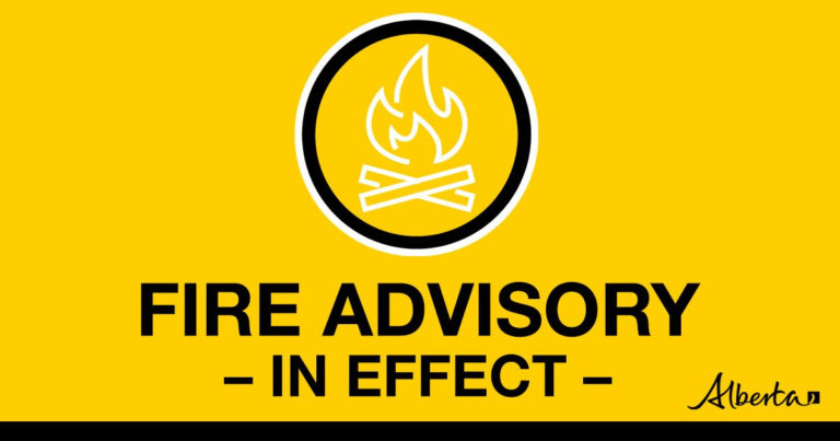 Fire advisory issued for County of Grande Prairie