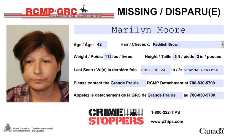 Grande Prairie RCMP searching for missing 42-year-old