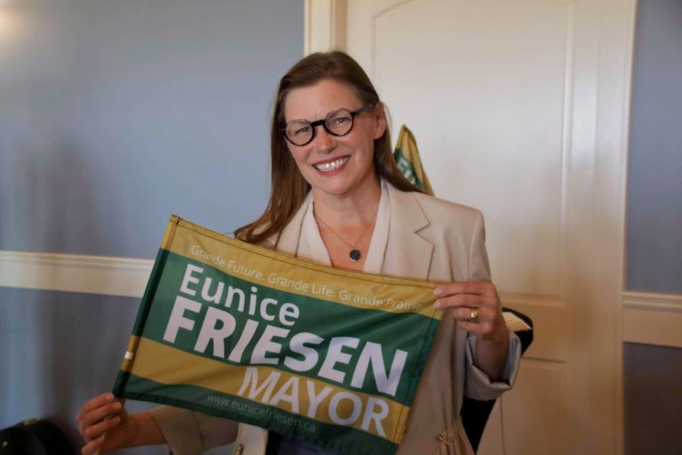 Eunice Friesen announces mayoral bid