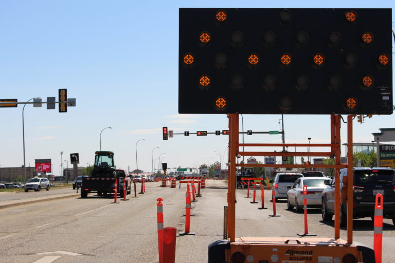 RCMP warn Grande Prairie drivers to slow down in construction zones