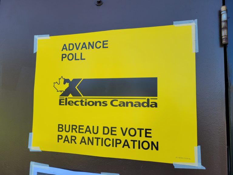Advance voting for municipal election begins October 9th