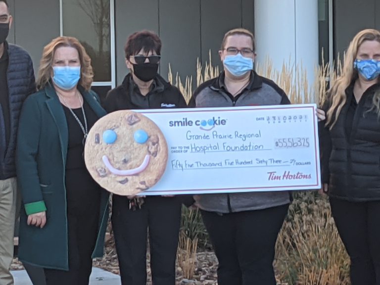 Smile Cookie Campaign raises $55K for Grande Prairie Hospital Foundation