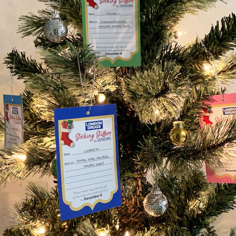 Grande Prairie London Drugs marks annual Stocking Stuffers for Seniors event