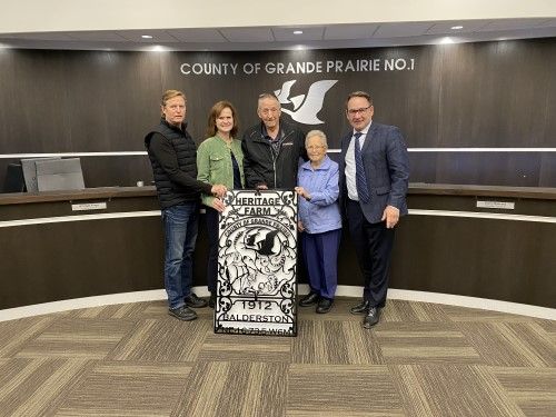 County councillor’s family farm receives heritage award