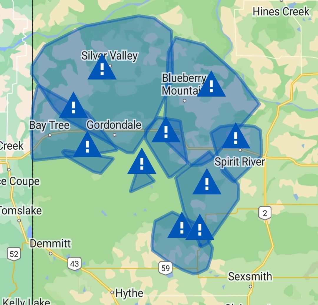 Power outages reported in Grande Prairie area My Grande Prairie Now