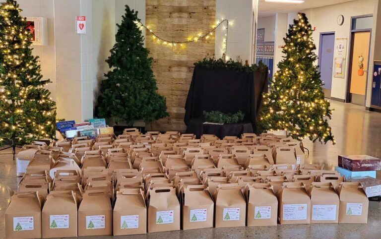Fill-a-box campaign sends 295 care packages to lift spirits in Ukraine