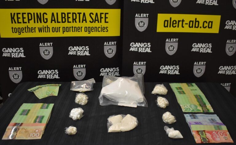 Grande Prairie man charged after nearly $50K in cash, drugs seized