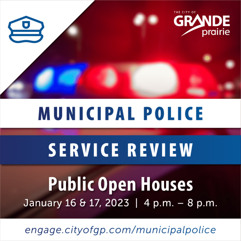 Municipal police service review open house set for later this month