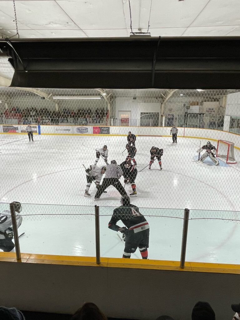 County of Grande Prairie Wheat Kings playing for NWJHL championship