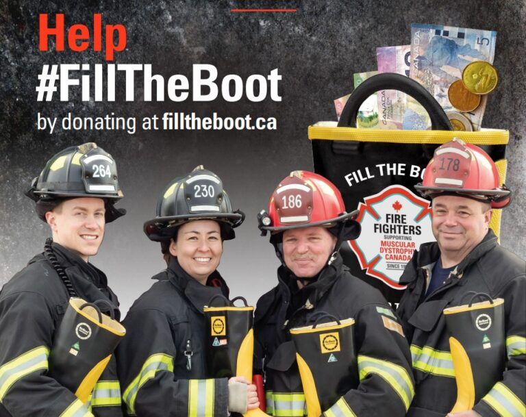 Nearly $13K raised during annual fill the boot, roof sit campaign